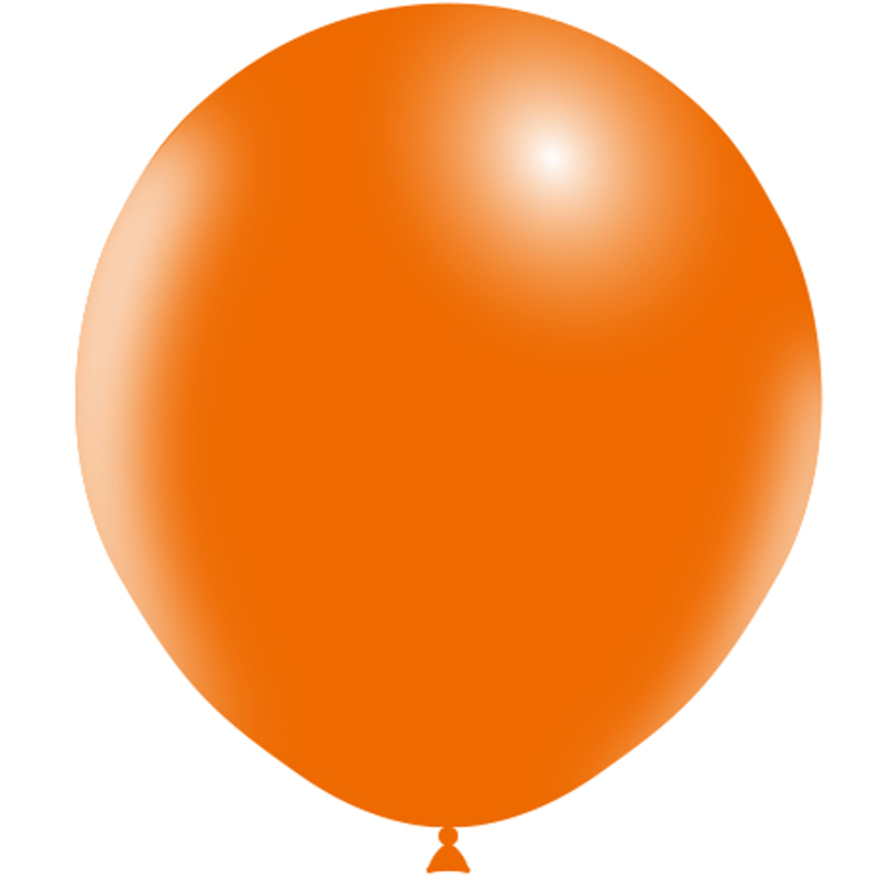 5 Ballons HG118 Orange - Balloonia