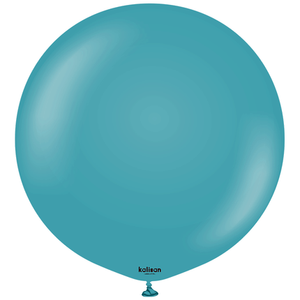 1 Ballon 60cm Bleu Turquoise- Ballonrama
