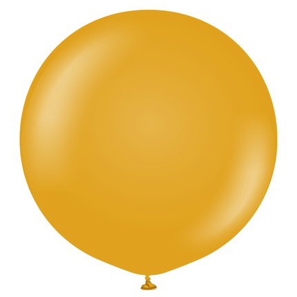1 Ballon 60cm Jaune Soleil- Ballonrama