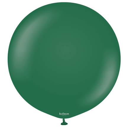 1 Ballon 60cm Vert Forêt- Ballonrama