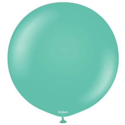 1 Ballon 60cm Vert d'Eau- Ballonrama