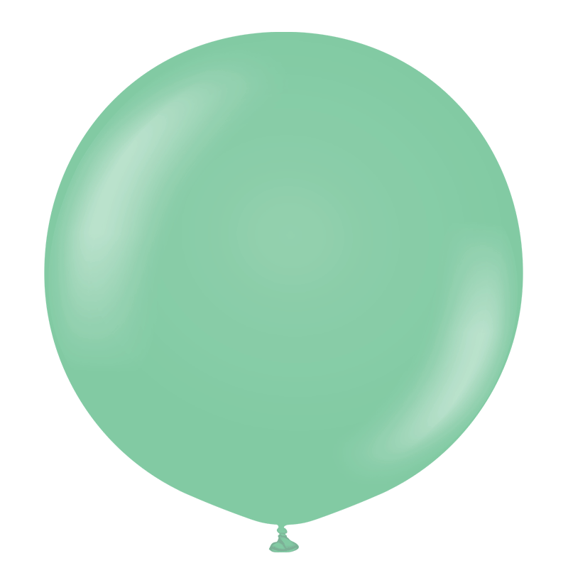 1 Ballon 60cm Menthe- Ballonrama