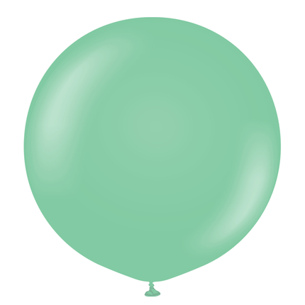 1 Ballon 60cm Menthe- Ballonrama