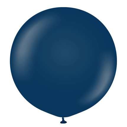 1 Ballon 60cm Bleu Nuit- Ballonrama