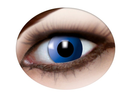 lentilles de contact bleu foncé uni