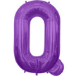 Letter Q Purple 34