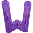 Letter W Purple 34