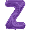 Letter Z Purple 34