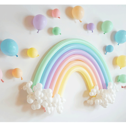 100 Ballons Modeling 260 Macaron Assortiment - Kalisan