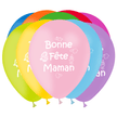 10 Ballons Latex HG95 Fête des Mères - PMS