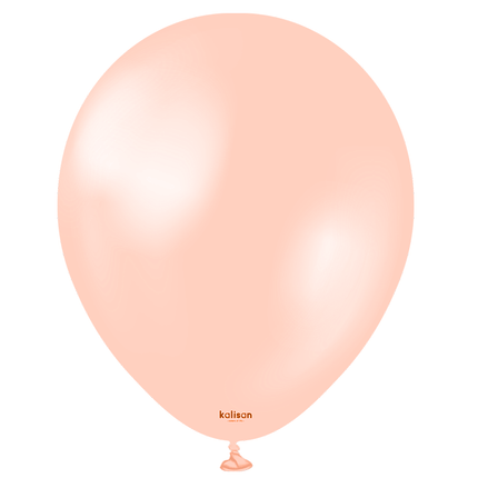 10 Ballons 30cm Métal Saumon- Ballonrama