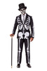 Costume Suitmeister Skeleton Grunge Black