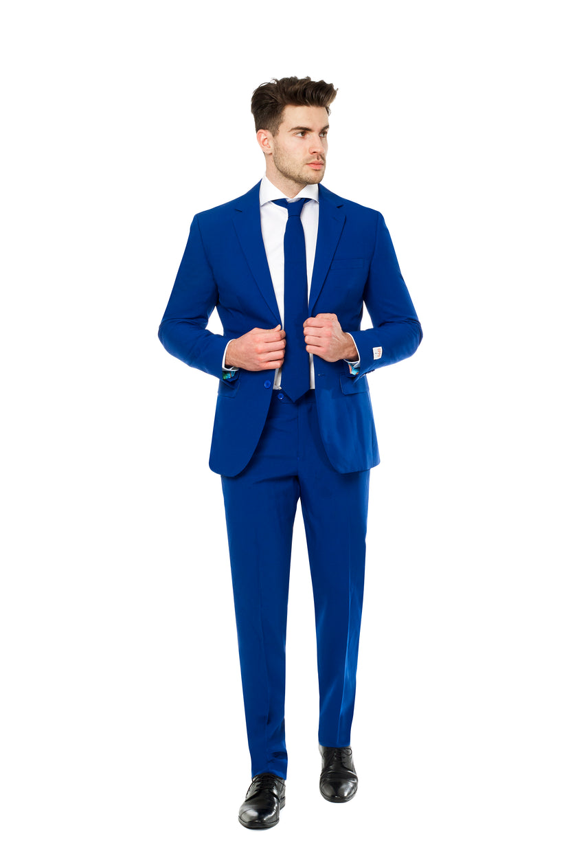Costume OppoSuits Navy Royale - Flaminguy lining