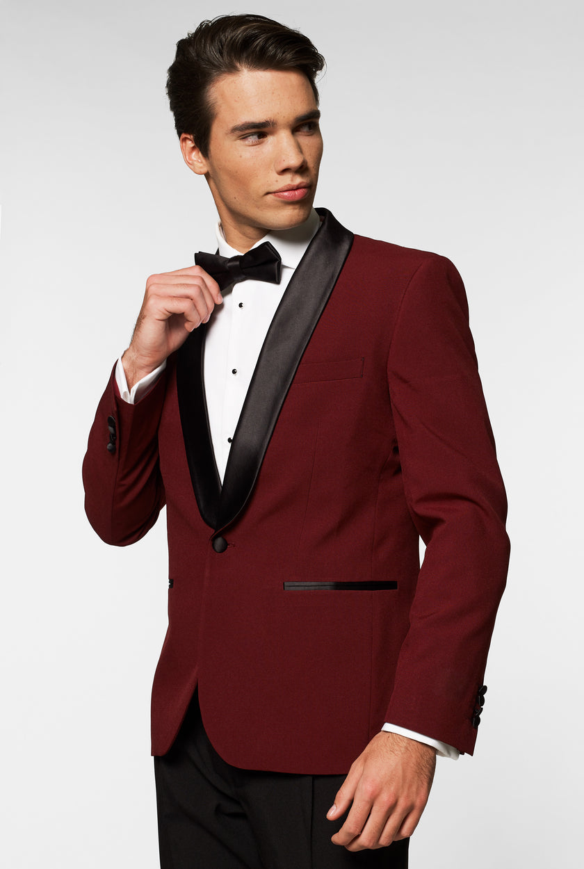 Costume OppoSuits Hot Burgundy