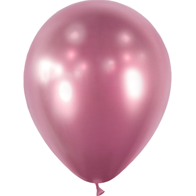 25 Ballons Latex HG45 Mauve Brillant - Balloonia