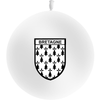 Ballon Latex 3' Bretagne Blanc - PMS