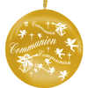 1 Ballon Latex Communion Or - PMS
