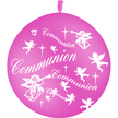 1 Ballon Latex Communion Fuchsia - PMS