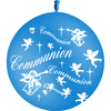 1 Ballon Latex Communion Bleu Roi - PMS