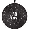 1 Ballon Latex 50 Ans Noir - PMS