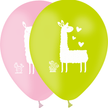 10 Ballons Latex HG95 Lamas Assortis - PMS