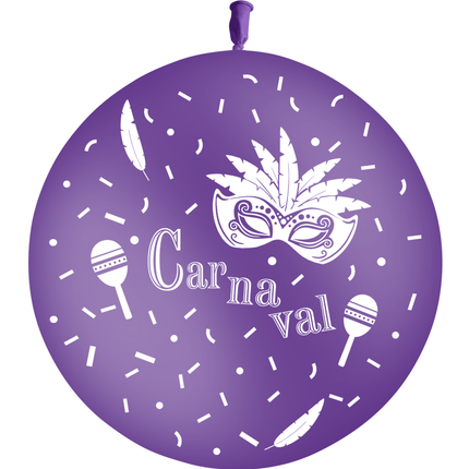 Ballon 2' Carnaval Violet - PMS