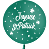 Ballon 2' Joyeuse St-Patrick Vert Forêt Hélium - PMS