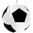 1 Ballon 3' Ballon de Foot Blanc - PMS